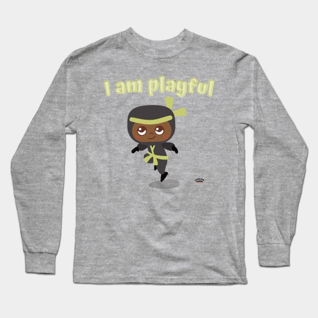 I am playful Long Sleeve T-Shirt by Language Ninjas